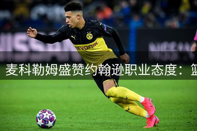 麦科勒姆盛赞约翰逊职业态度：篮球热忱与专业素养铸就巨星潜质